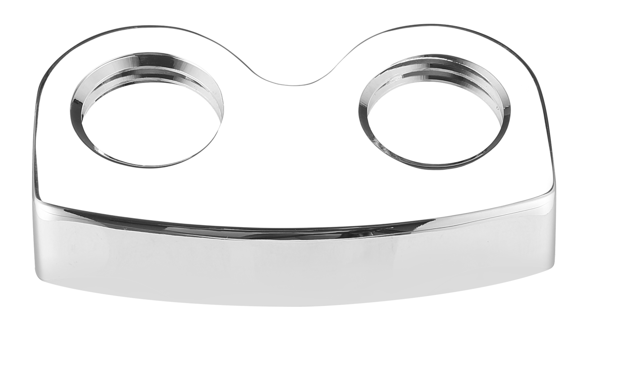 DOUBLE COUNTER MOUNT CHROME-Front