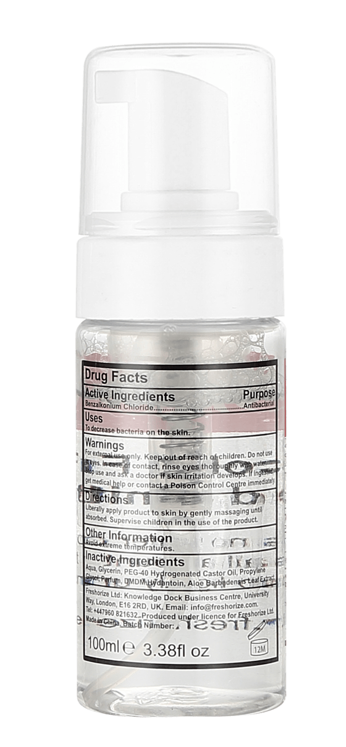 FR FOAM HAND SANITIZER 100 ML-Back