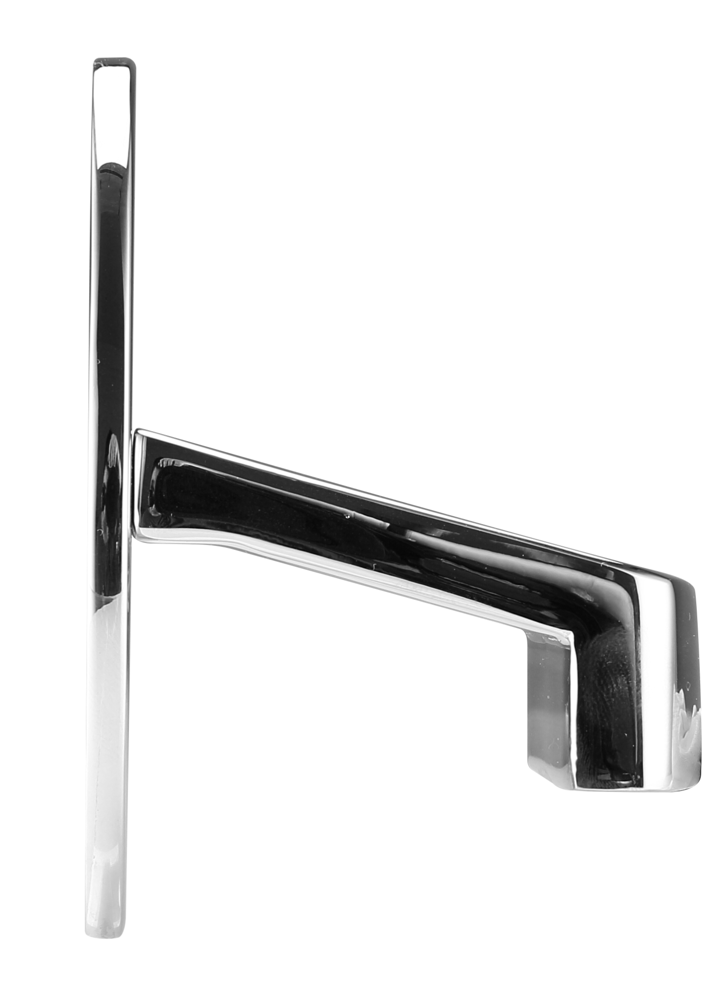 SINGLE WALL MOUNT CHROME-Side